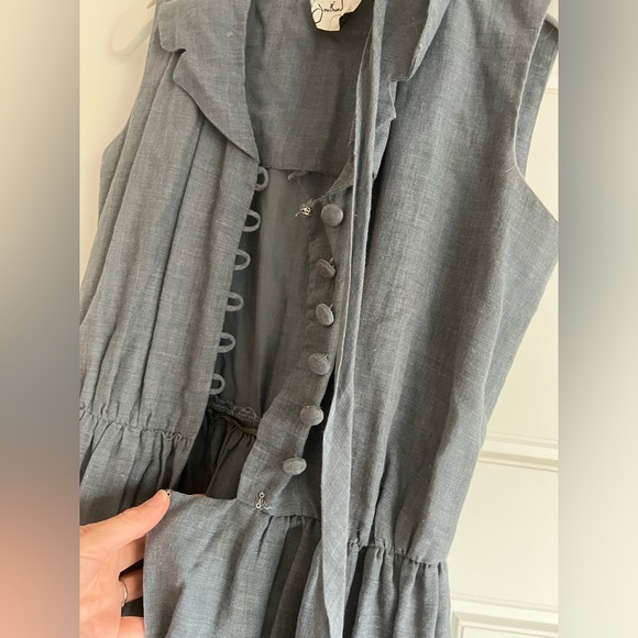 Vintage, light blue, Johnathon Logan Dress - Picture 3 of 5